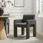 Daven Fabric Upholstered Dining Chair Charcoal New. Price: $200.50.