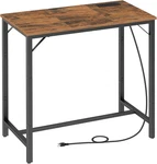 Bar With Charging Station, Rectangular Pub Table, High Top Coffee New. Price: $97.99.
