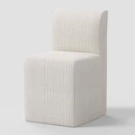 Cora Dining Chair Pinstripe Glacier - Threshold New. Price: $241.99.