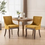 A&a Furniture,ultra Side Dining Chair,thickened Fabric Chairs W/neutrally Toned New. Price: $261.70.