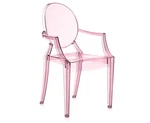 Kartell Ghost Loulou Transparent Pink Chair For Children Original New. Price: $93.94.