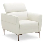 Modern Upholstered Single Sofa With Adjustable Headrest And Metal Legs-wh New. Price: $281.48.