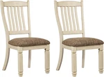 Signature Design By Ashley Bolanburg 20" Upholstered Dining Room Chair, Set Of New. Price: $342.99.