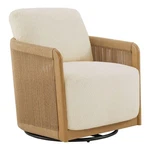 Chita Braid Swivel Accent Chairs, Modern Comfy Boho Armchair For Living Room New. Price: $339.99.