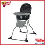 Cosco Kids Simple Fold High Chair Portable Easy Clean Feeding Black New. Price: $45.20.