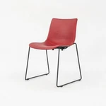 2022 Brad Ascalon For Carl Hansen Preludia Chair Black With Red Leather BA003F Used. Price: $650.00.