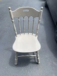 Set Of 4 Ethan Allen Heirloom Maple Wood Colonial Spindle Dining Chairs 10-6002 Used. Price: $1000.00.