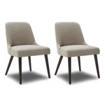 Chita Mid-century Dining Chairs Set Of 2 Performance Linen Fabric New. Price: $125.00.
