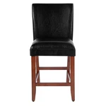 Homepop Barstool Leatherette Counter Height Chair, 24 Inches, Black New. Price: $135.30.