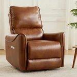Power Recliner Pu Leather 270 Swivel Rocker Chair W/ Usb Charging Port 32" New. Price: $369.99.
