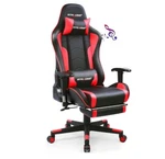Gtracing Gaming Chair With Footrest Speakers Video Bluetooth Music Ergonomic New. Price: $199.99.