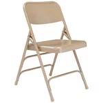 National Public Seating 301 Folding Chair, Beige, 18-3/4 In., PK4 New. Price: $157.14.