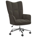 Relaxing Chair Dark Gray Velvet New. Price: $137.40.