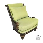 Marge Carson Huntington Manor Statement Lounge Chair Model HT49 Used. Price: $1723.20.