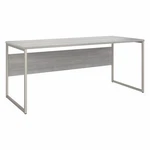 Hybrid 72W X 30D Computer Table Desk Platinum Gray - Engineered Wood New. Price: $356.91.