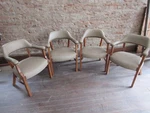 Vintage Shelby Williams Industries Arm Chairs - Set Of 4 Free Local Pick Up! Used. Price: $419.99.