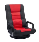 Vevor Swivel Floor Gaming Chair W/ARMRESTS,360-DEGREE Rotating W/6 New. Price: $99.00.