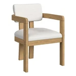 Picket House Furnishings Canal Arm Chair With Snow White/natural New. Price: $178.25.
