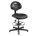 Bevco 7500-BLK Drafting CHAIR,50 H,black 1RL22 New. Price: $381.39.