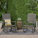 Arcadia Outdoor Acacia Wood Rocking Chair By Christopher Knight Home New. Price: $214.71.