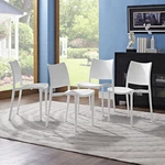 Modway Hipster Dining Side Chair Set Of 4 White New. Price: $393.00.