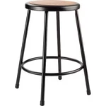 National Public Seating 6224-10 Round Stool, Height Range 24", Masonite Board New. Price: $77.31.