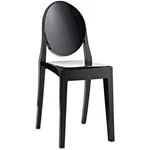 Modway Casper 19" Modern Plastic Dining Side Chair Black Finish New. Price: $126.99.