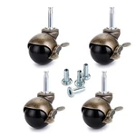 Skelang 2" Ball Caster, Grip Neck Stem With Brake And Sockets, Vintage New. Price: $27.57.