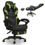 Gaming Chair Ergonomic Recliner Lumbar Support Footrest Green RSP-110V2 Respawn New. Price: $369.99.
