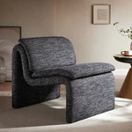 Lume Armless Accent Chair In Charcoal New. Price: $382.25.
