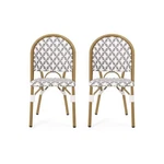 Christopher Knight Home Anastasia Outdoor French Bistro Chair (set Of 2) Gray New. Price: $309.62.
