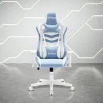 Used Techni Sport Ergonomic Gaming Pastel Fabric Chair Blue. Price: $200.00.