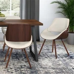 Simpli Home Malden Bentwood Dining Chair With Back Linen Fabric New. Price: $200.99.