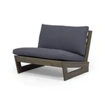 Gdfstudio Outdoor Acacia Wood Club Chairs With Cushions (set Of 2) Gray And Dark New. Price: $589.19.