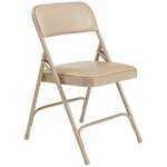 National Public Seating 1201 Folding Chair, Vinyl, Beige, PK4 New. Price: $173.71.