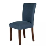Parsons Chair With Espresso Leg Midnight Blue - Homepop New. Price: $104.99.
