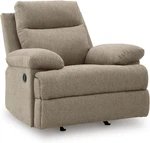 Yarrow Lane Classic Rocker Recliner With Pillow-top Arms, Light Brown New. Price: $1012.99.