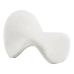 Meridian Furniture Theodore Cream Faux Shearling Accent Chair New. Price: $577.11.