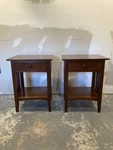 Ethan Allen American Impressions Nightstands 24-5416 Cherry Mission Shaker Used. Price: $650.00.