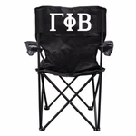 Gamma Phi Beta Black Folding Camping Chair With Carry Bag New. Price: $63.60.