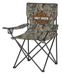 Harley-davidson Folding Outdoor Chair W/ Storage Bag, Lightweight, Realtree New. Price: $69.95.