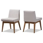 Baxton Studio Nexus Dining Side Chair Grayish Beige (set Of 2) New. Price: $218.40.