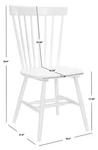 Safavieh Parker Spindel Side Chair, Reduced Price 2172780768 AMH8500A-SET2 Open. Price: $117.00.