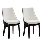 Boraam Wood Orleans Swivel High Back Dining Chairs Matte Black Finish- Set Of 2 New. Price: $417.08.