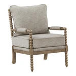 Osp Home Furnishings Fletcher Spindle Accent Chair With Rustic Brown Finish, ... New. Price: $564.09.