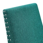 Modway Parcel Wood And Upholstered Fabric Dining Side Chair Teal New. Price: $121.01.