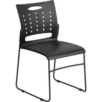 Flash Hercules 881 Lb. Cap Black Sled Base Stack Chair, Air-vent RUT-2-BK-GG New. Price: $79.99.