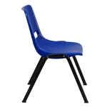 Flash Furniture Hercules Ergonomic Shell Back Stacking Chair Navy And Black New. Price: $113.53.