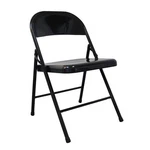 Manufacturer Varies Folding CHAIR,STEEL,BLACK,300 Lb. 13V423 New. Price: $40.16.