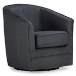 Baxton Studio Porter Swivel Accent Chair In Gray New. Price: $264.80.